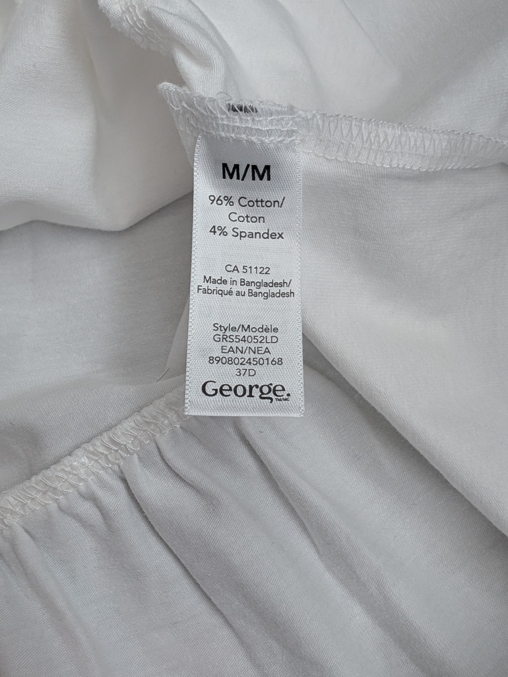 George White Ruffle-Hem Cotton Dress - Picture 8 of 8